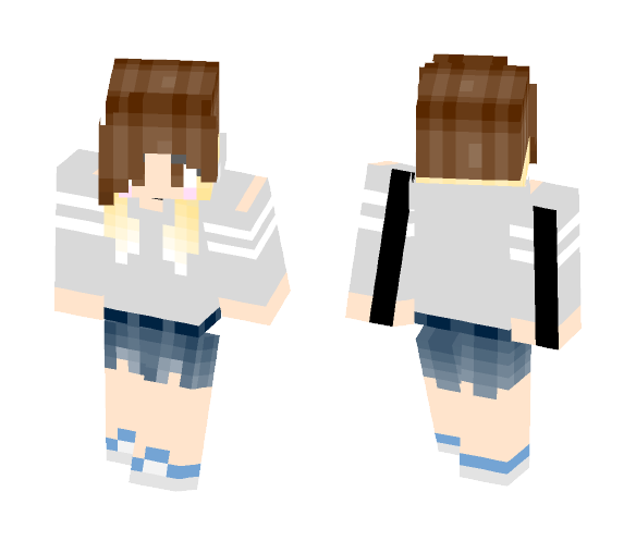 ShubbleYT IRL *New hair shading!* - Female Minecraft Skins - image 1