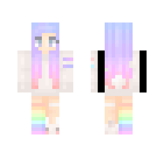 Cotton Candy Bunny - Female Minecraft Skins - image 2