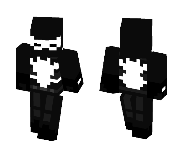 Agent Venom - Male Minecraft Skins - image 1