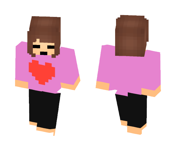 Frisk in her PJ's :3 - Other Minecraft Skins - image 1