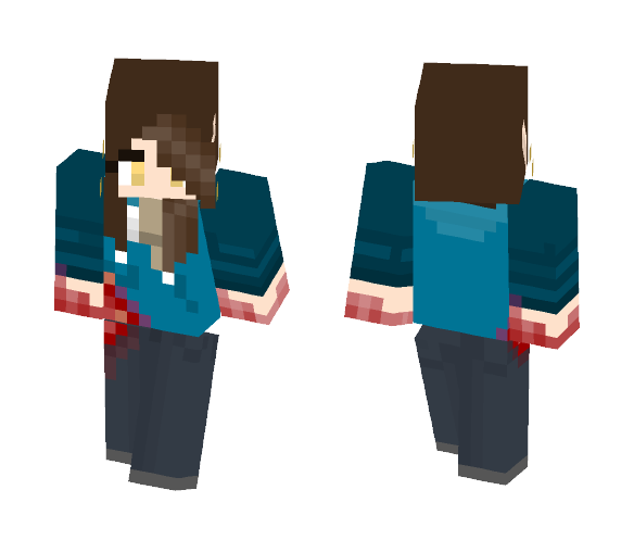 Werewolf girl - Girl Minecraft Skins - image 1