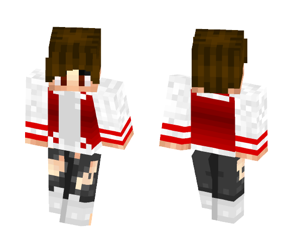 Download Free to one of my friends | ANNA Skin for Minecraft image 1 to one of my friends | ANNA - Male Minecraft Skins - image 1