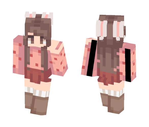 Download Free I adore you ~ Skin for Minecraft image 1 I adore you ~ - Female Minecraft Skins - image 1