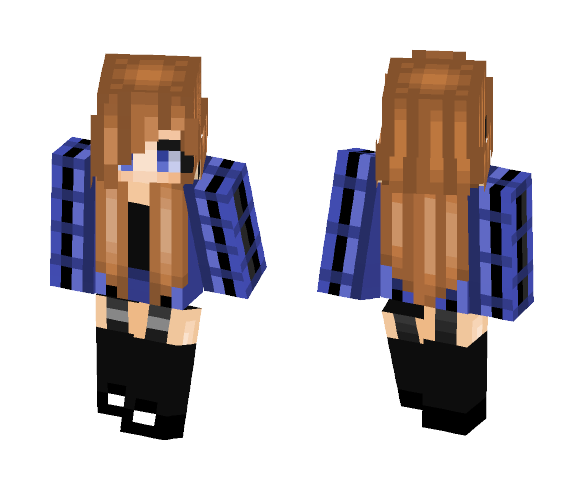 Plaid Something xD - Female Minecraft Skins - image 1