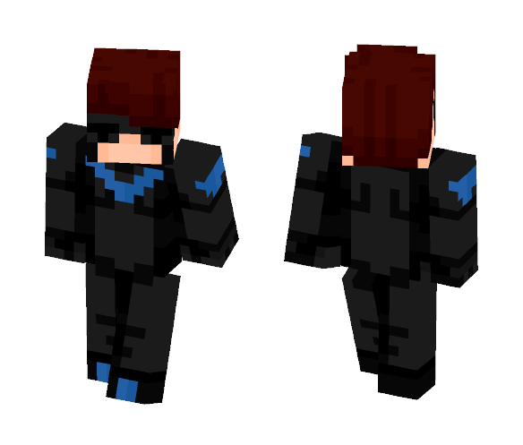 Nightwing! - Male Minecraft Skins - image 1