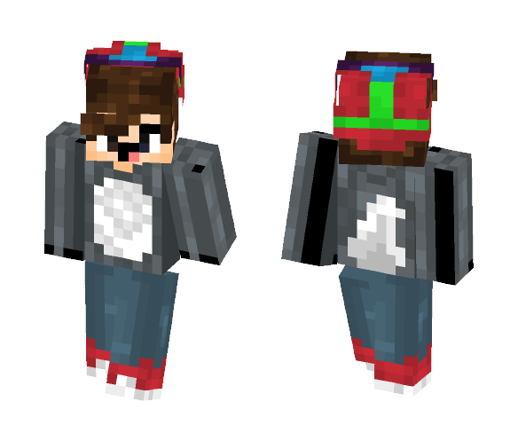 Derp Wolf Boy - Boy Minecraft Skins - image 1