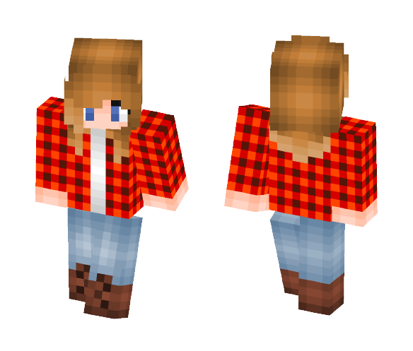 -Autumn girl- - Female Minecraft Skins - image 1