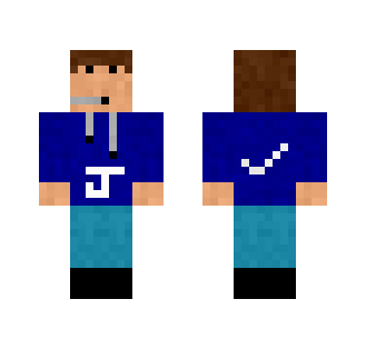 Blue Nike Dude