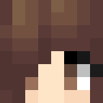 Brown haired Flower Crown - Flower Crown Minecraft Skins - image 3