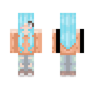 Blue Haired Girl