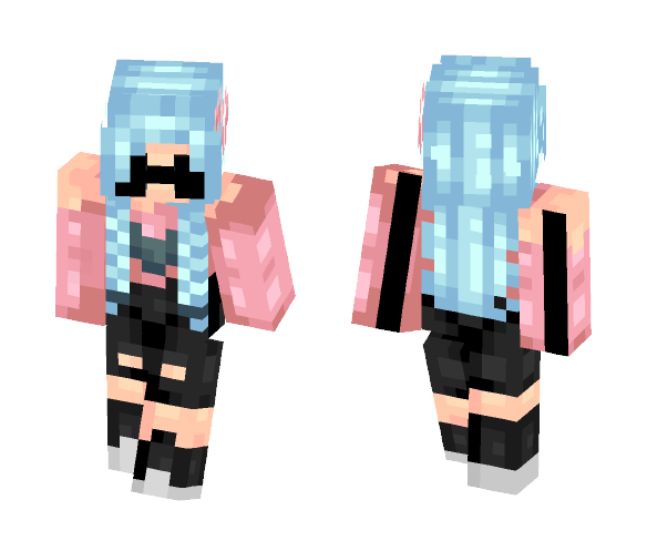 Blue - Female Minecraft Skins - image 1