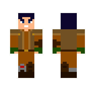 Ezra Bridger (Star Wars Rebels) - Male Minecraft Skins - image 2