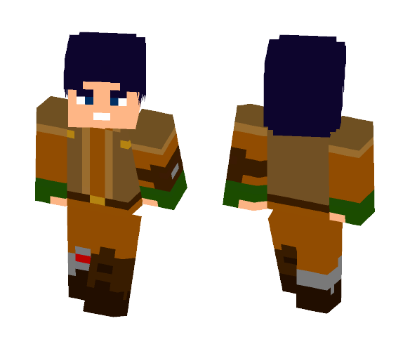 Ezra Bridger (Star Wars Rebels) - Male Minecraft Skins - image 1