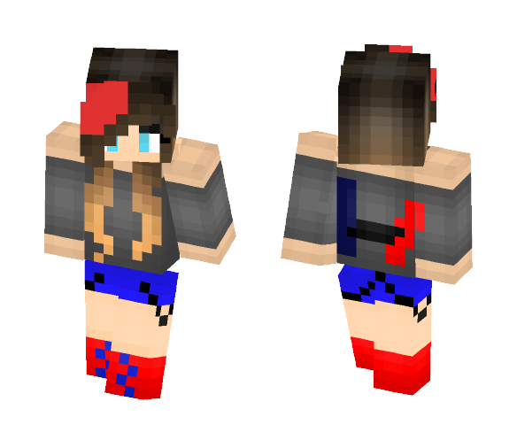 Download Free Josh dun (girl) Skin for Minecraft image 1 Josh dun (girl) - Female Minecraft Skins - image 1