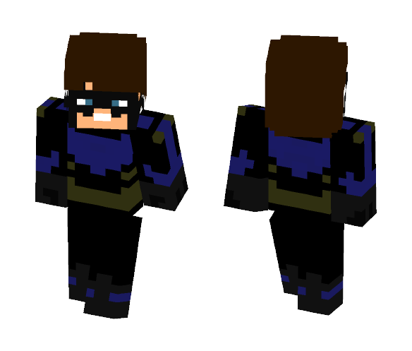 Nightwing (Arkham Knight) - Male Minecraft Skins - image 1