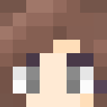 Cute Brown haired girl - Color Haired Girls Minecraft Skins - image 3