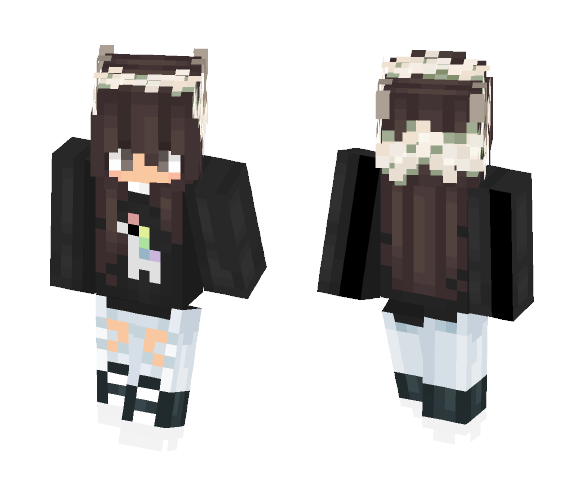 Download Free Unicorn girl Skin for Minecraft image 1 Unicorn girl - Girl Minecraft Skins - image 1
