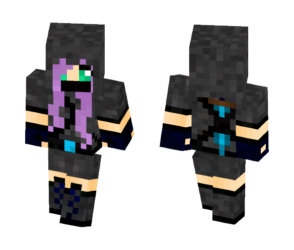 Assassin-Girl Minecraft 1.10+ - Female Minecraft Skins - image 1