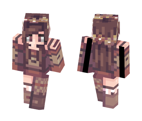 Autumn Sweater - Female Minecraft Skins - image 1