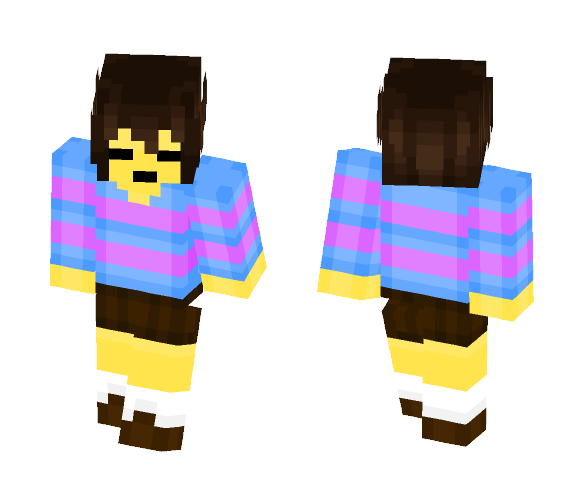 Frisk - Interchangeable Minecraft Skins - image 1