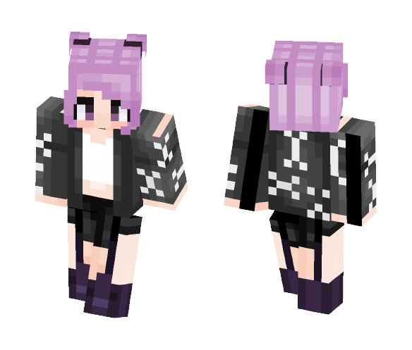 pastel clouds - Female Minecraft Skins - image 1