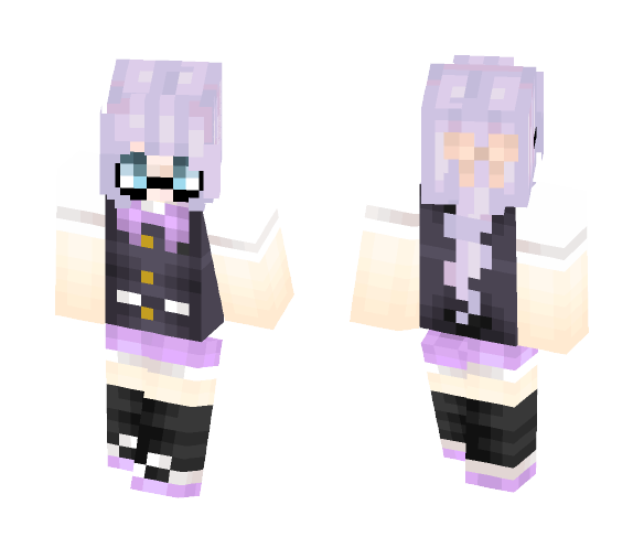 NicoNico{glass attempt} - Female Minecraft Skins - image 1
