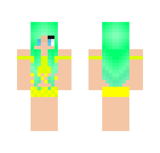 Bright Colours - Female Minecraft Skins - image 2