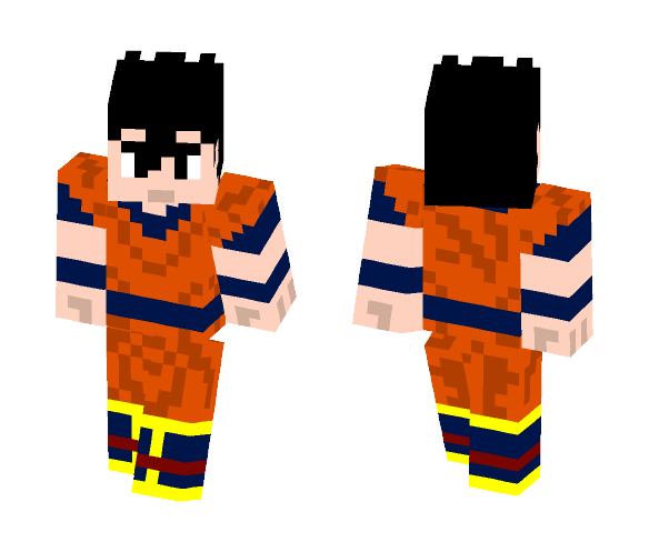 Ultimate Gohan(Mystic) - Male Minecraft Skins - image 1