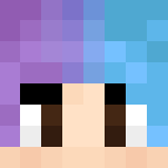Rainbow Hair & Overalls - Female Minecraft Skins - image 3