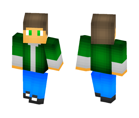 Boy in green shirt :) - Boy Minecraft Skins - image 1