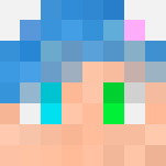 Blue Kitty - Male Minecraft Skins - image 3