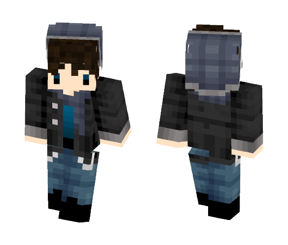 DinoX Civil - Male Minecraft Skins - image 1