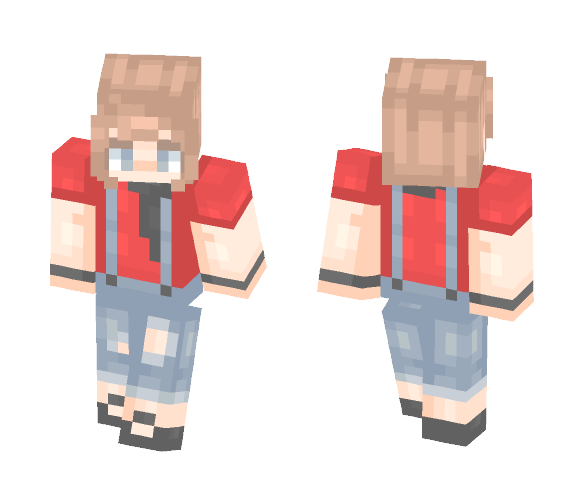 Melancholy | Leaving - Female Minecraft Skins - image 1