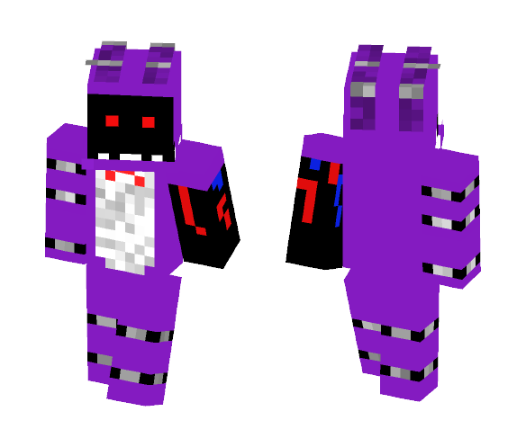 Bonnie From FNAF 2 - Male Minecraft Skins - image 1