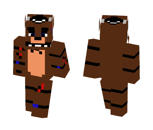 Freddy FazBear From FNAF 2 - Male Minecraft Skins - image 1
