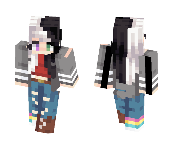 Duality | ST w/ Unxverse - Female Minecraft Skins - image 1