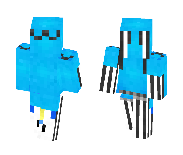 Upside down Skidge - Male Minecraft Skins - image 1
