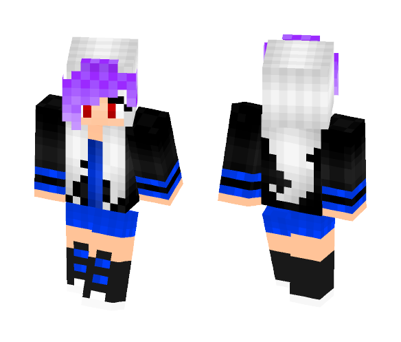 Demon Girl - Girl Minecraft Skins - image 1