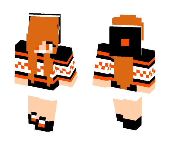 Fall Time Girl - Girl Minecraft Skins - image 1