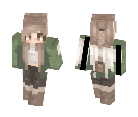 Download Free ~Hand of god (IM BACK WOW)~ Skin for Minecraft image 1 ~Hand of god (IM BACK WOW)~ - Female Minecraft Skins - image 1