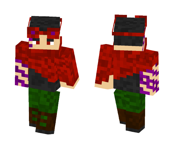 Download Free Corrupted Wanderer Skin for Minecraft image 1 Corrupted Wanderer - Male Minecraft Skins - image 1