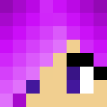 Cute blue white striped girl - Cute Girls Minecraft Skins - image 3