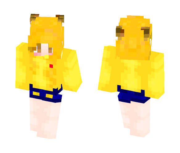 Pikachu Girl - Request - Girl Minecraft Skins - image 1