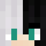 Download Free Black and White girl Skin for Minecraft image 3 Black and White girl - Girl Minecraft Skins - image 3