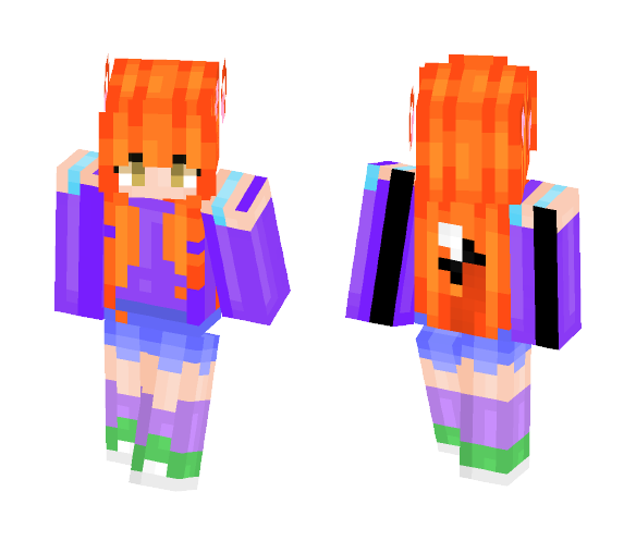 dαиibєαя // zoe.chan.draws - Female Minecraft Skins - image 1