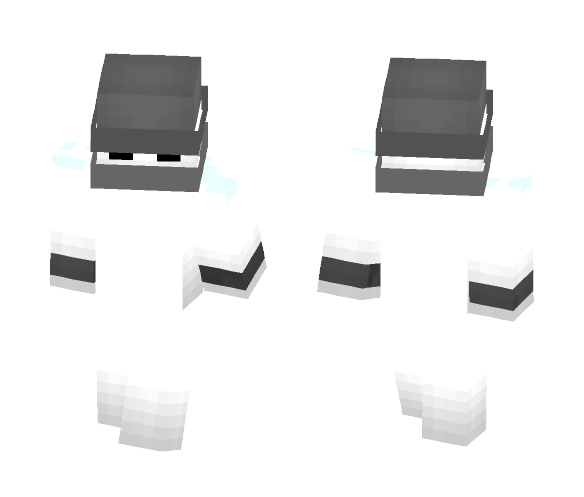 HIDDEN PERSON IN WHITE | Skin - Male Minecraft Skins - image 1