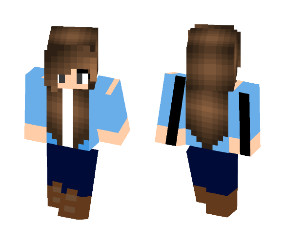 Winter girl - Girl Minecraft Skins - image 1