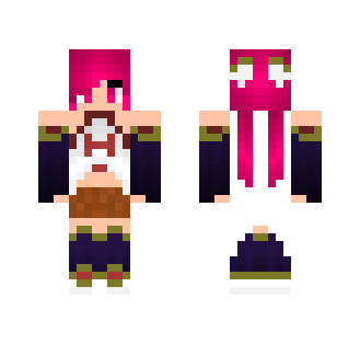 Star Guardian Jinx (Requested) - Female Minecraft Skins - image 2