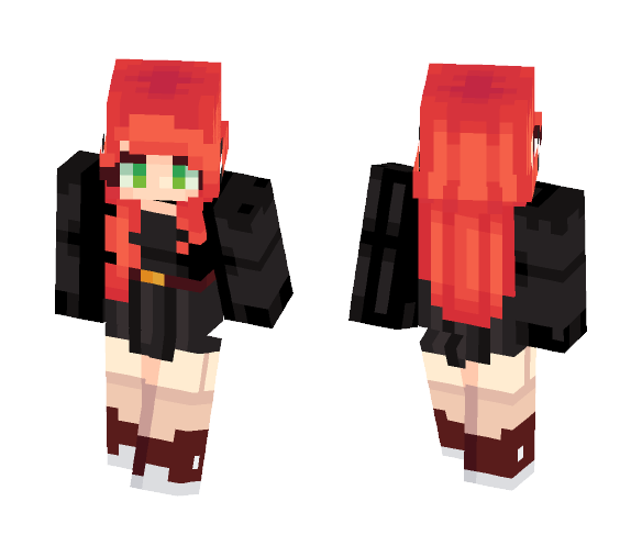 Burning Desire - Female Minecraft Skins - image 1