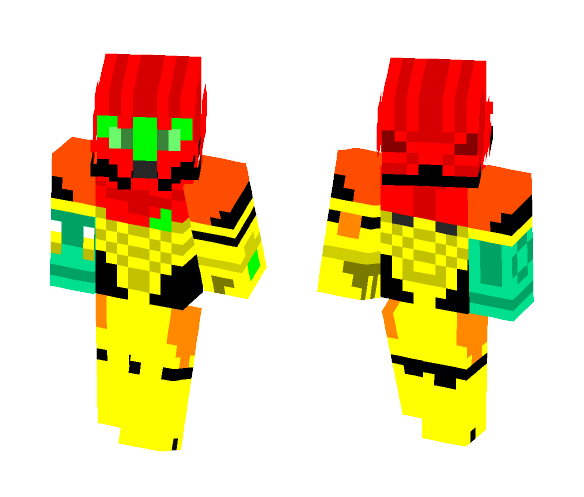 Power Suit (Metroid Prime) - Female Minecraft Skins - image 1
